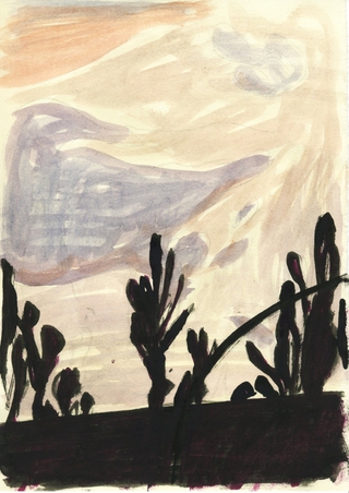 untitled, 2011, watercolour on paper, 29,7x21cm